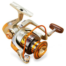 Load image into Gallery viewer, Yumoshi EF1000-7000 12BB 5.2:1 heavy metal
 rotatable Fishing Reels Fly Wheel For Fresh/ Salt Water