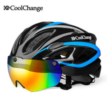 Load image into Gallery viewer, CoolChange Bicycle Helmet EPS Insect Net Road MTB Bike wind resistant
 Lenses Integrally-molded Cycling Casco Ciclismo