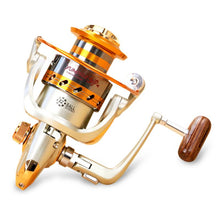 Load image into Gallery viewer, Yumoshi EF1000-7000 12BB 5.2:1 heavy metal
 rotatable Fishing Reels Fly Wheel For Fresh/ Salt Water