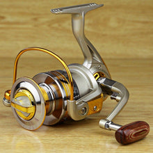 Load image into Gallery viewer, Yumoshi EF1000-7000 12BB 5.2:1 heavy metal
 rotatable Fishing Reels Fly Wheel For Fresh/ Salt Water